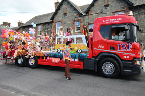 Kirkcudbright Parade August 2025 